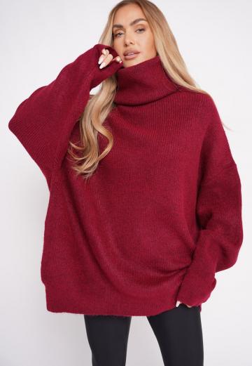 Длинный пуловер