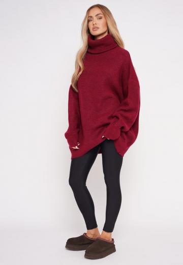 Длинный пуловер