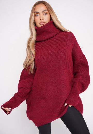 Длинный пуловер