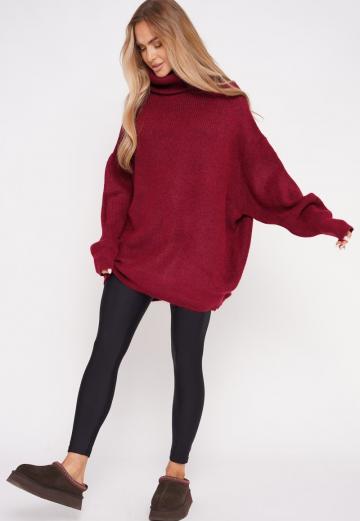 Длинный пуловер