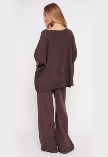 Длинный пуловер