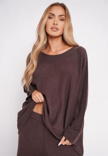 Длинный пуловер