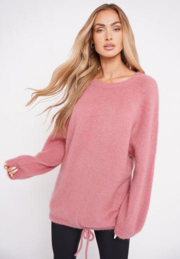 Длинный пуловер