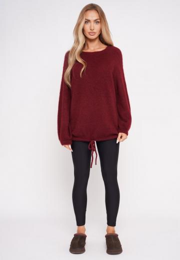 Длинный пуловер