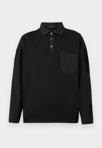 Поло с длинным рукавом