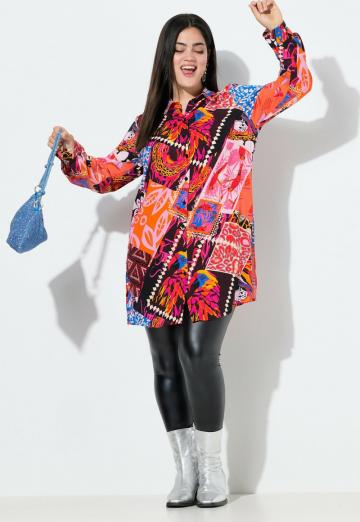 Длинная блузка