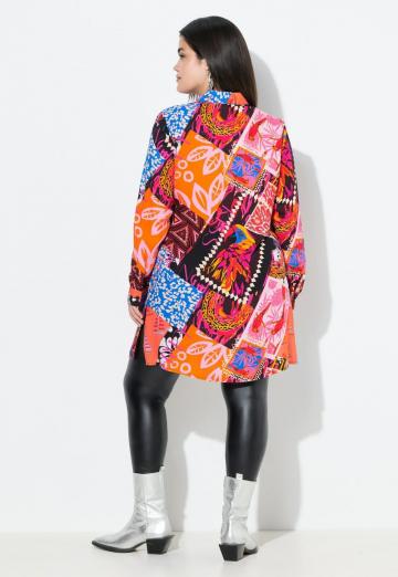 Длинная блузка