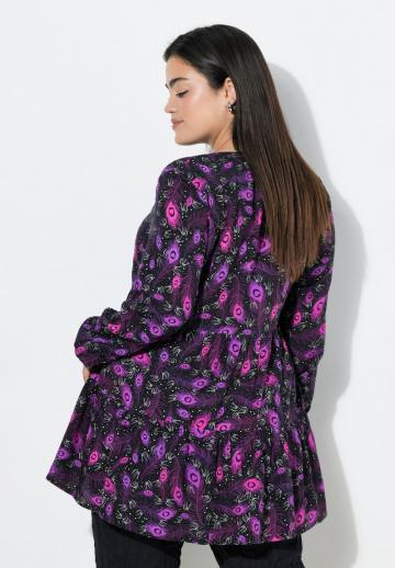 Длинная блузка