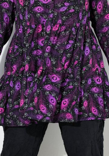 Длинная блузка