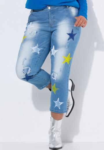 Короткие джинсы