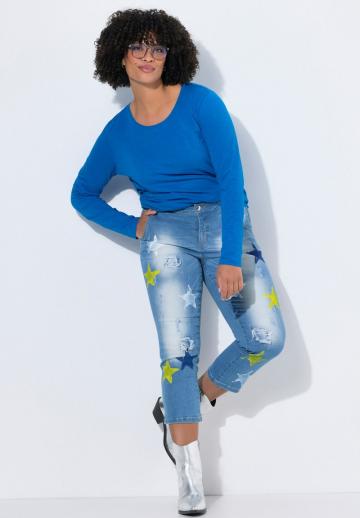 Короткие джинсы