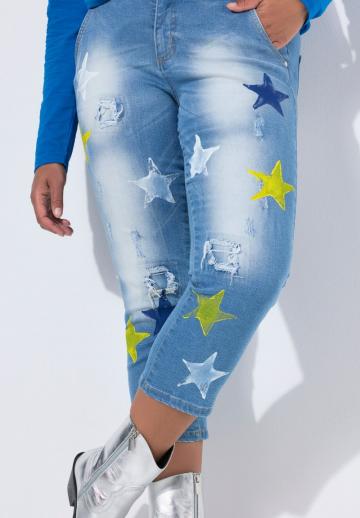 Короткие джинсы