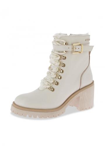 Полусапожки на высоком каблуке