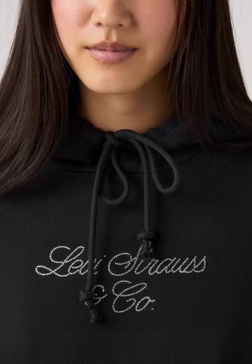 Пуловер с капюшоном