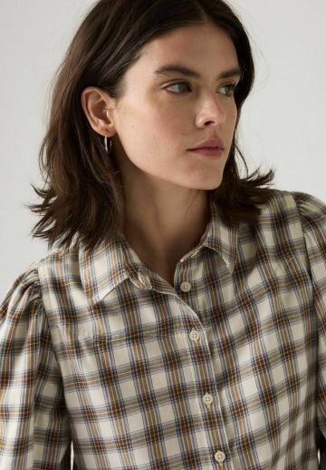 Джинсовая блузка