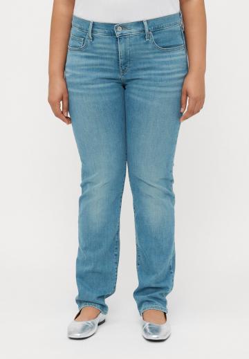 Прямые джинсы