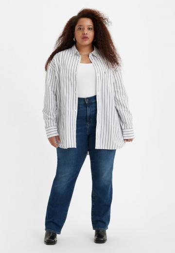 Прямые джинсы