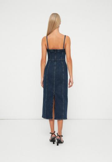 Джинсовое платье