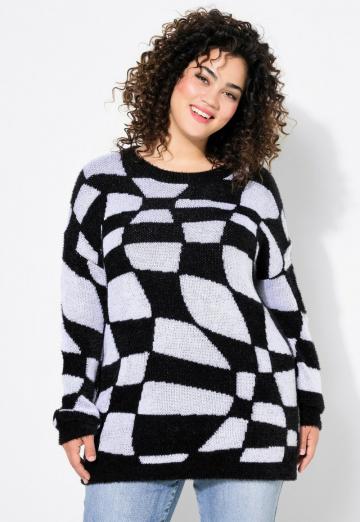 Длинный пуловер