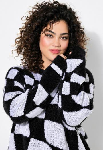 Длинный пуловер