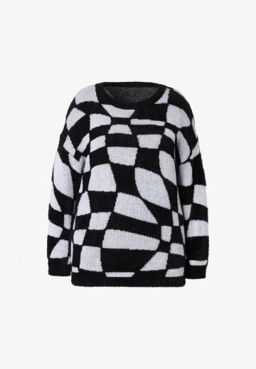 Длинный пуловер