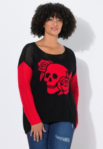 Длинный пуловер