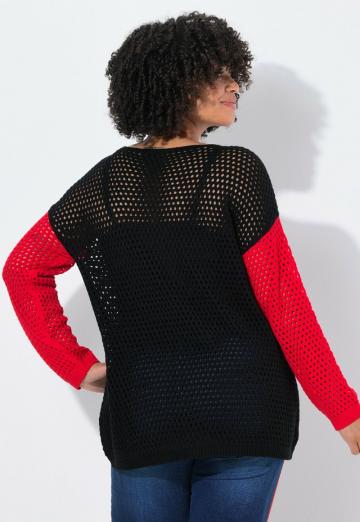 Длинный пуловер