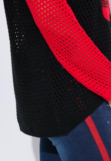 Длинный пуловер