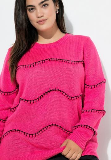 Длинный пуловер