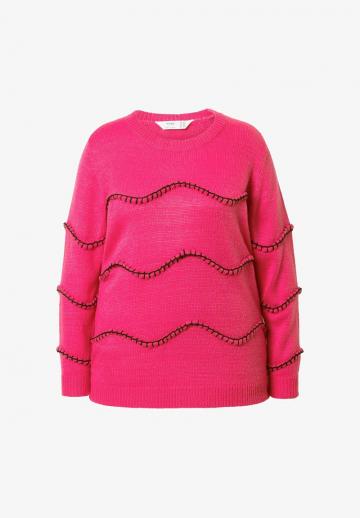 Длинный пуловер