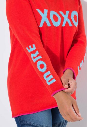 Длинный пуловер