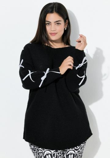 Длинный пуловер