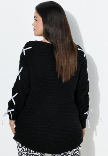 Длинный пуловер