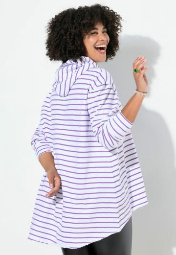 Пуловер с капюшоном