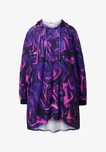 Пуловер с капюшоном