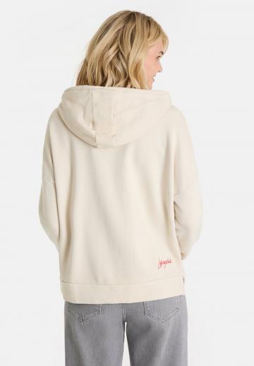 Пуловер с капюшоном