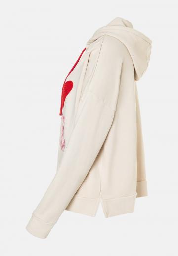 Пуловер с капюшоном