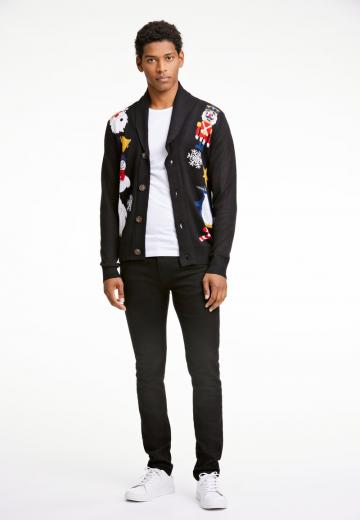 Вязаная кофта