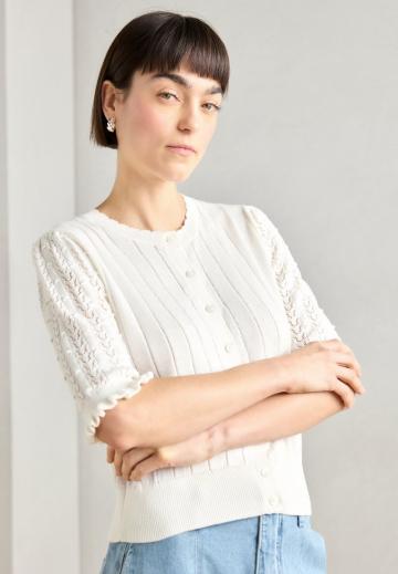 Вязаная кофта