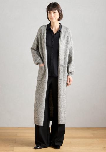 Длинный кардиган