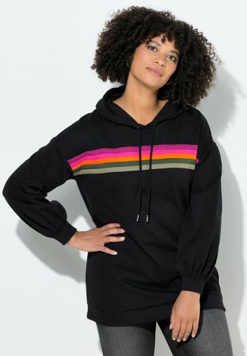 Пуловер с капюшоном