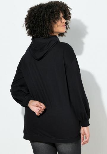 Пуловер с капюшоном