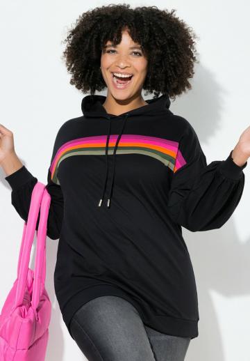 Пуловер с капюшоном