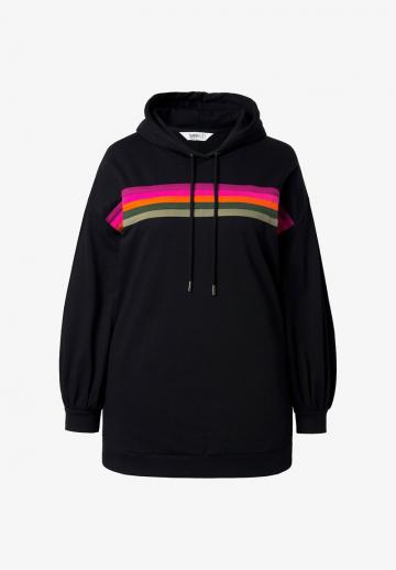 Пуловер с капюшоном