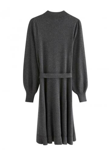 Вязаное платье