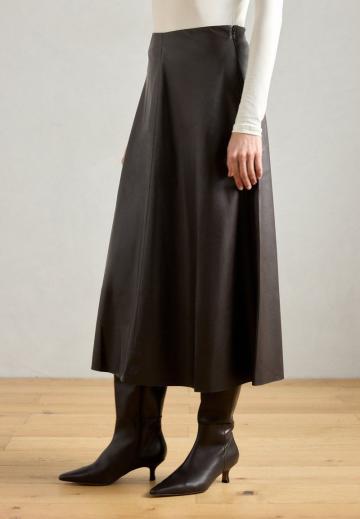 Кожаная юбка