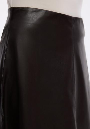 Кожаная юбка