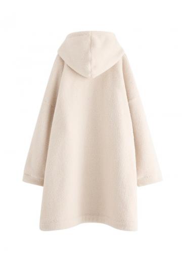 Пуловер с капюшоном