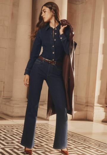 Джинсовая жилетка