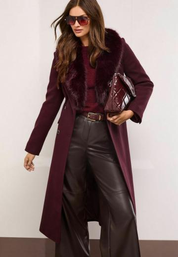 Шерстяное пальто